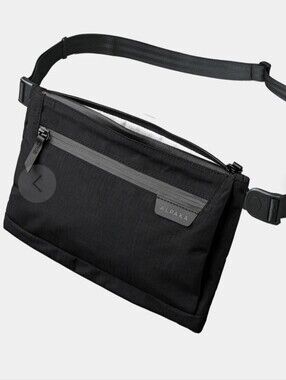 ALPAKA Black Crossbody Belt Bag